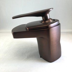 Widemouth Waterfall Single Handle Bathroom Faucet